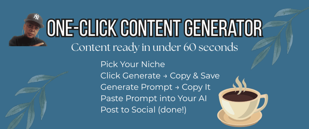 one-click content generator