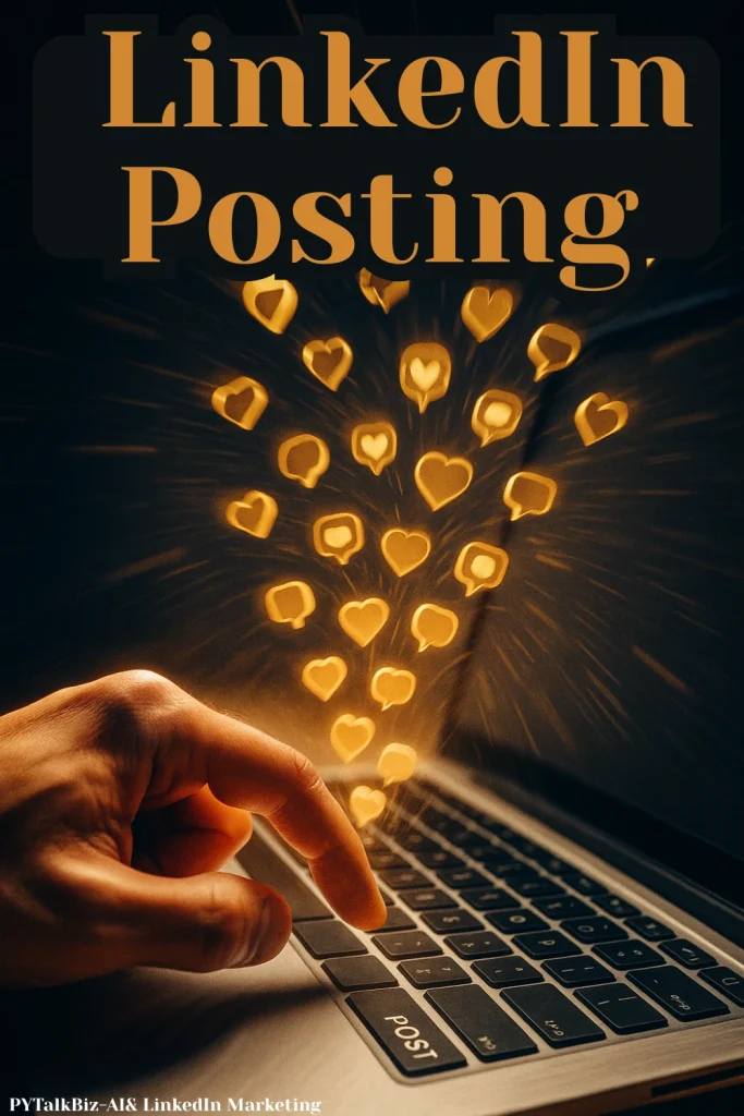 Digital calendar and workflow illustration demonstrating consistent LinkedIn posting schedules and templates for optimal content delivery.